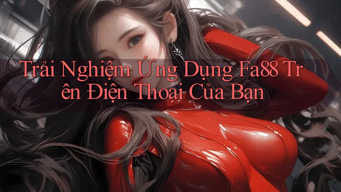Trải Nghiệm Ứng Dụng Fa88 Trên Điện Thoại Của Bạn