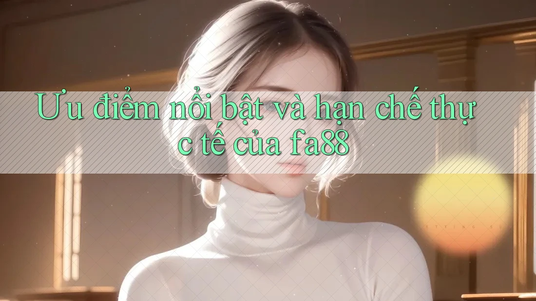 Ưu điểm nổi bật và hạn chế thực tế của fa88