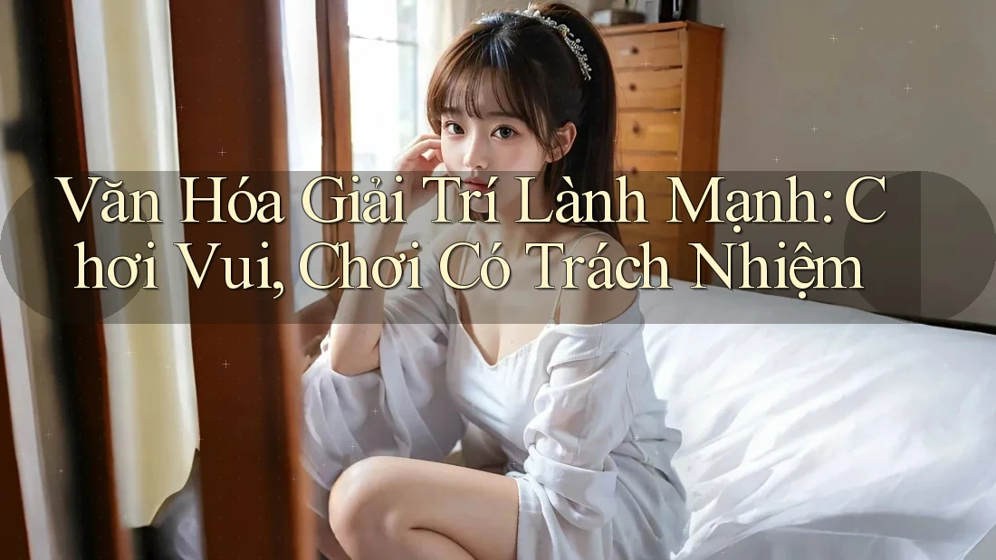 Văn Hóa Giải Trí Lành Mạnh: Chơi Vui, Chơi Có Trách Nhiệm